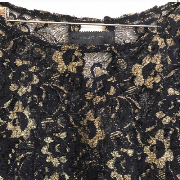 allo martinez Tops - 🇦🇷‼️5/$25‼️ Argentinian gold & black flower top